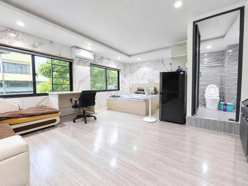 Cho thuê studio cửa sổ trời full nội thất gần đh văn lang  - Ảnh 3