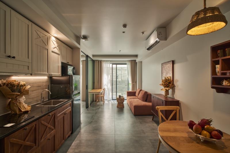 Cho thuê căn hộ layout siêu hiếm ngay lê quang định tiện đi chợ bà chiểu, hoàng hoa thám và các quận trung tâm q1, q3, phú nhuận