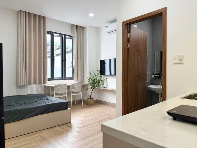 Cho thưe căn hộ 40m2 full nội thất gần lotte mart sc vivo city ufm rmit tdtu nttu quận 7  - Ảnh 2