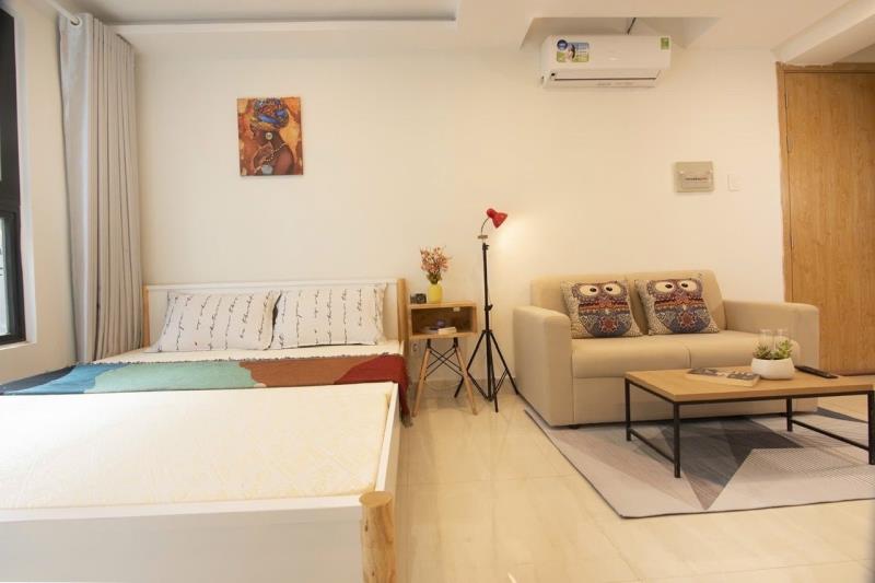 🔥 Cho thuê  căn hộ vũ huy tấn, bình thạnh – gần chợ bà chiểu, 40m2, studio | dự án mới toanh - Ảnh 2