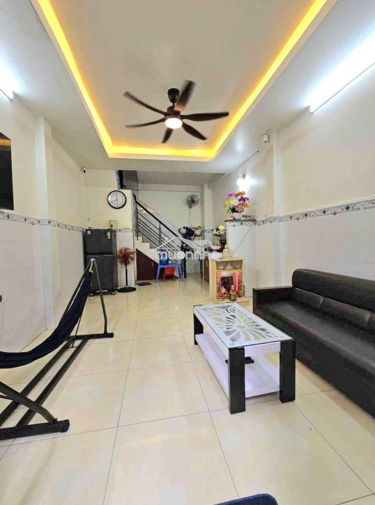 Nhà 1 trệt 1 lầu kinh dương vương, an lạc 28m², hẻm ba gác, 3ty1x