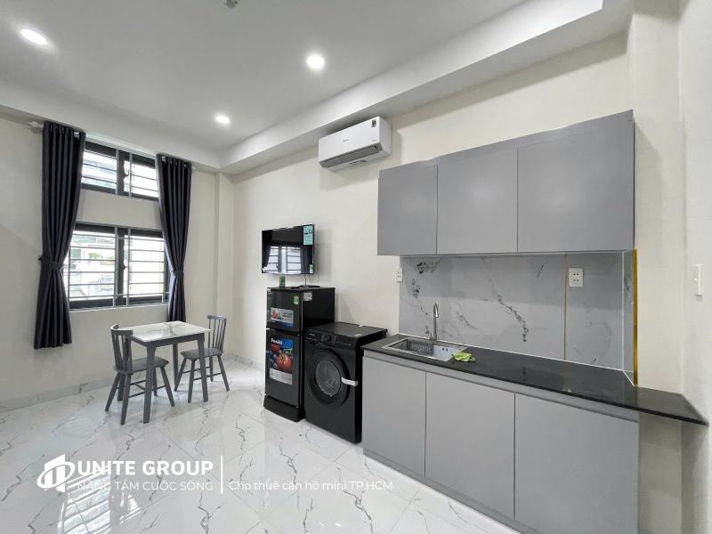 Cho thuê căn hộ full nội thất mới 100% ngay nơ trang long tiện đi chợ bà chiểu, hoàng hoa thám, quận 1, quận 3, phú nhuận - Ảnh 4