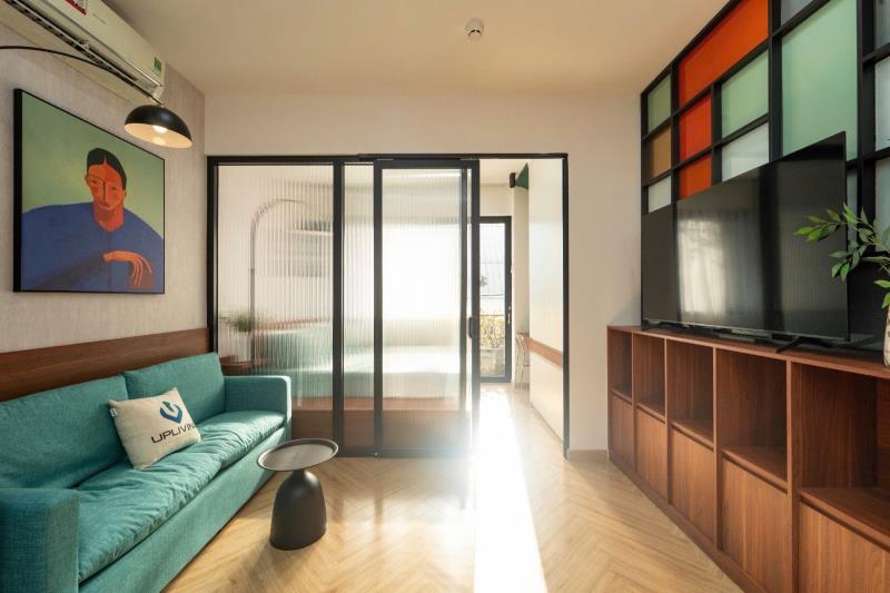 🔥 Cho thuê căn hộ 1pn tách bếp – võ thị sáu, quận 1 | ban công lớn – máy giặt riêng – decor hiện đại gần quận 3, bình thạnh, phú nhuận,