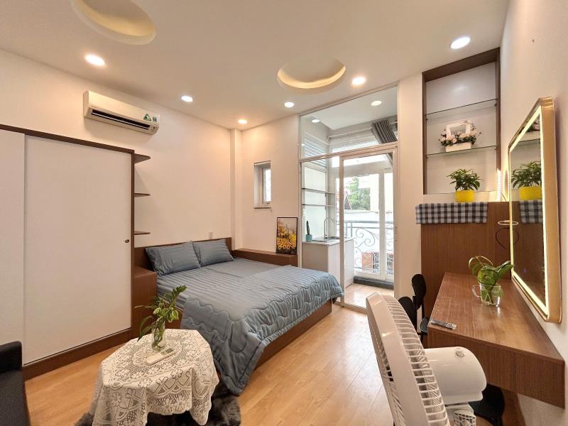 Căn hộ 1pn riêng ban công, tách bếp - yên thế, tân bình cách sân bay 500m   - Ảnh 2