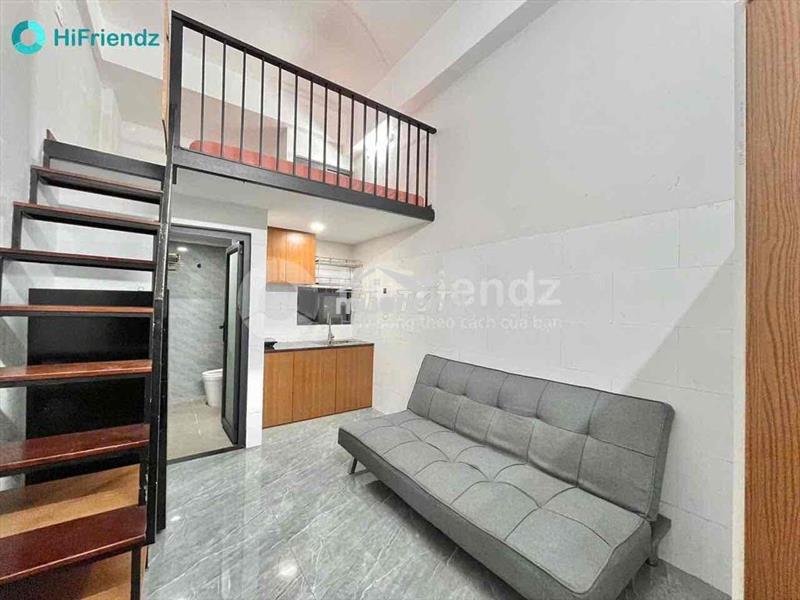 Duplex siêu cao, gác đứng không đụng đầu- full nội thất