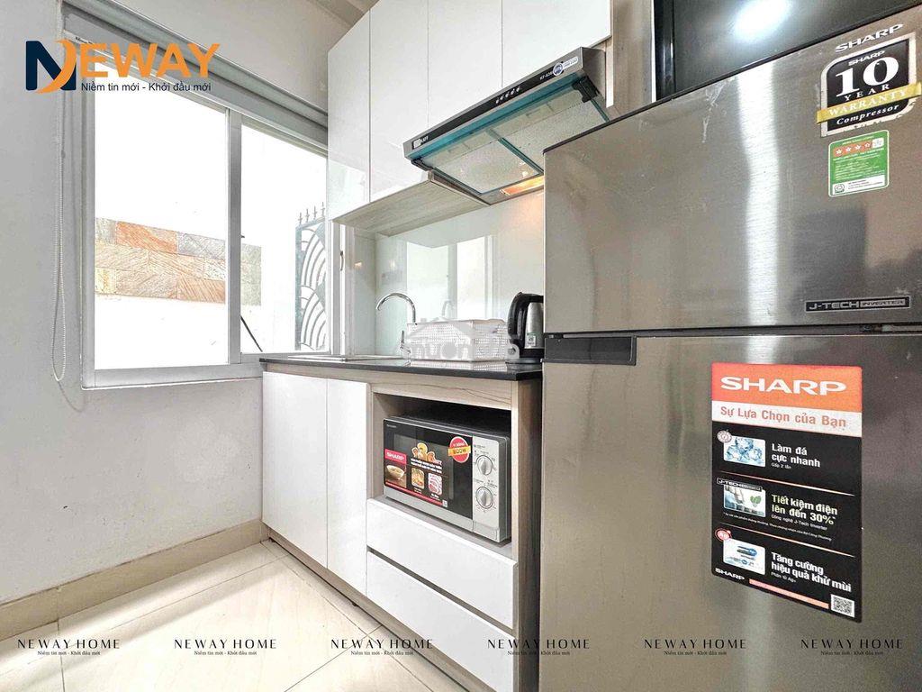 Phòng không gác giá rẻ cửa sổ trời đầy đủ nội thất ngay cộng hoà - Ảnh 4