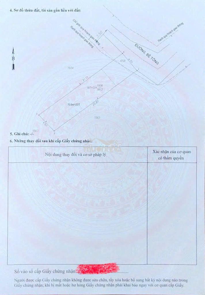 Nguyễn du -  trường cấp 2 dĩ an - đường 6m - 94m2 - 4,3 tỷ - nhà mớ
