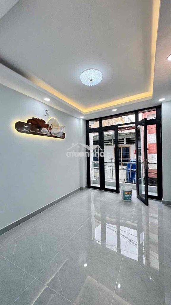 Bán nhà mới 100% hẻm 4m hẻm 161d lạc long quân p3q11 - Ảnh 3