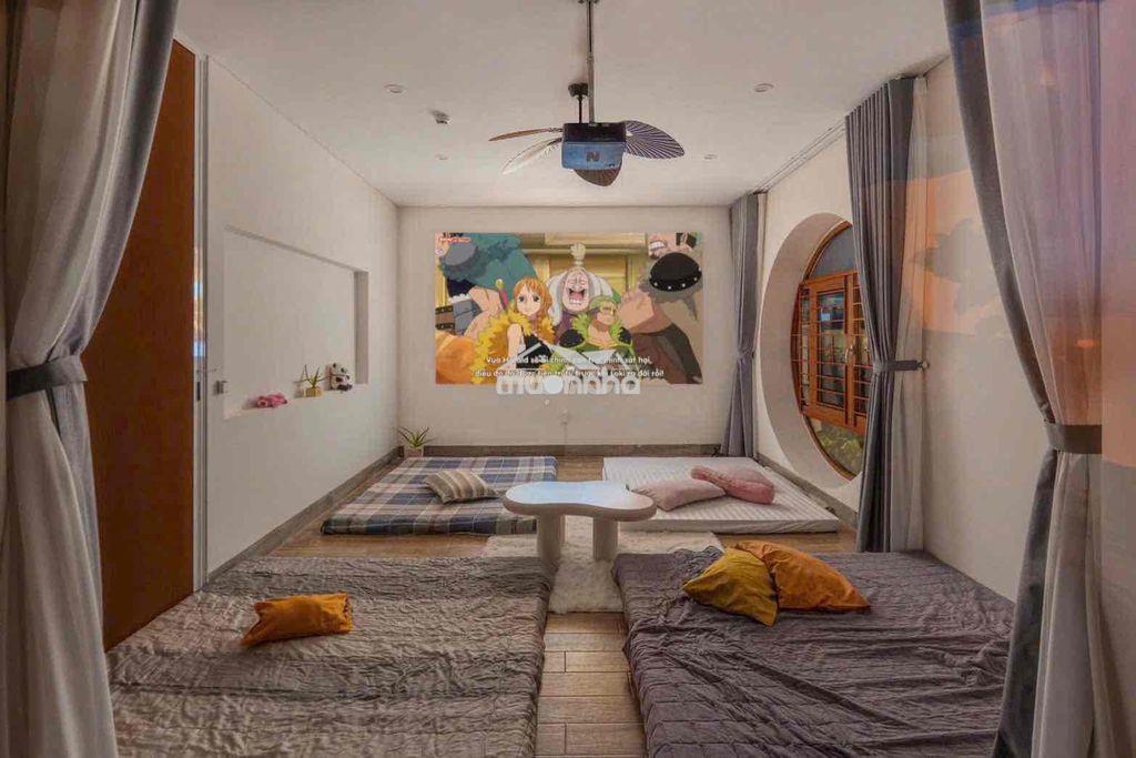 Cho thuê biệt thự 3 tầng hồ bơi 5pn nt cao cấp khu nam việt á-110tr - 4