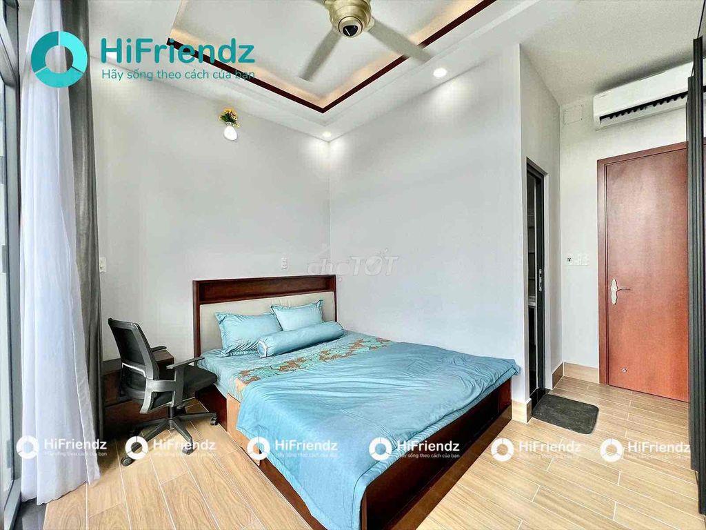 Cho thuê studio ban công full nội thất gần emart phan huy ích - Ảnh 2