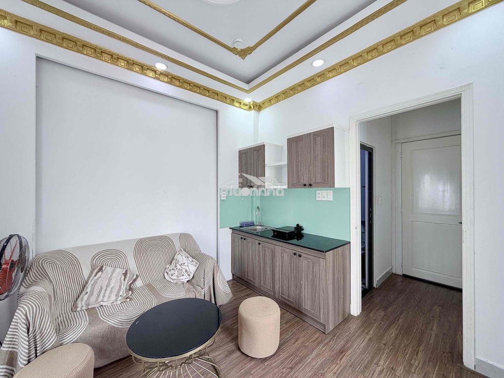 Căn hộ 1pn 1pk có ban công 45m2 fullnt ngay ngã tư phú nhuận - 3
