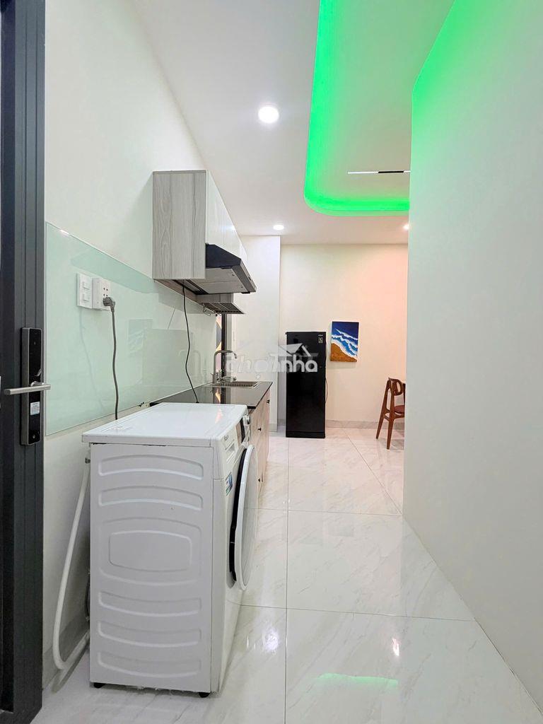 Cho thuê căn hộ mini tách bếp full nth, thang máy khu cityland gò vấp - Ảnh 3