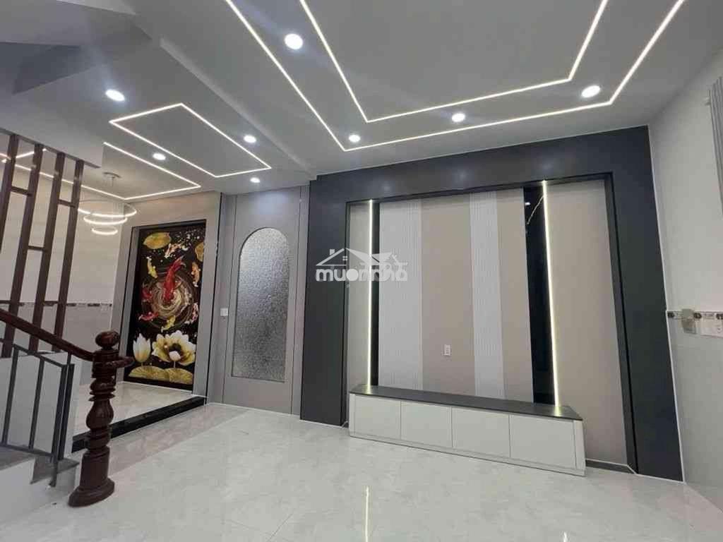 Nhà 3 tầng đường tân kỳ tân quý kề bên aeon hẻm 4m sát mặt tiền 5.95t - Ảnh 2