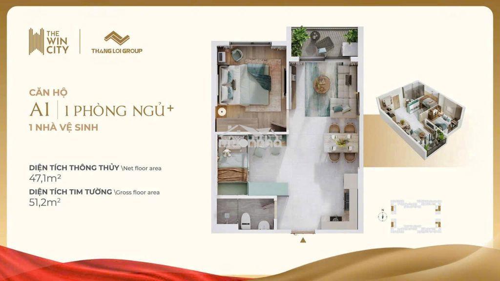 The win city 1pn+ 51m2 giá 1.8 tỷ, mặt tiền tỉnh lộ 10 giáp bình chánh - Ảnh 4