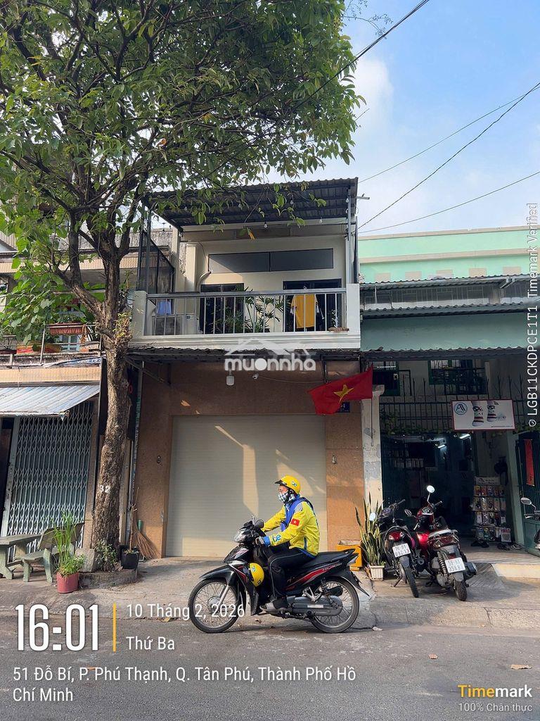Cho thuê nhà 64 đỗ bí, phú thạnh, giá: 14tr/tháng