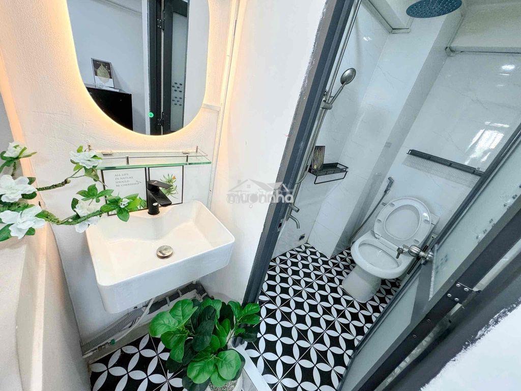 Phòng trọ 1pn tach bep siu rong rai co bancol - Ảnh 3