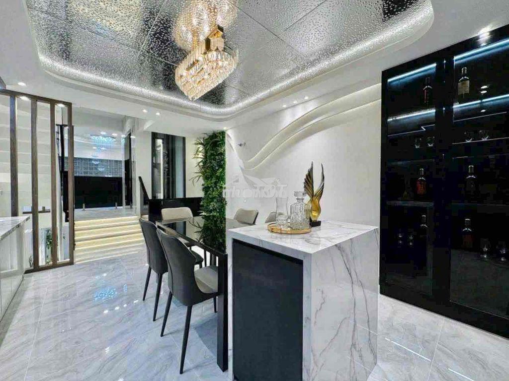 Siêu phẩm nhà phố mới hiện đại gara ô tô thang máy 5lầu full nội thất - Ảnh 3