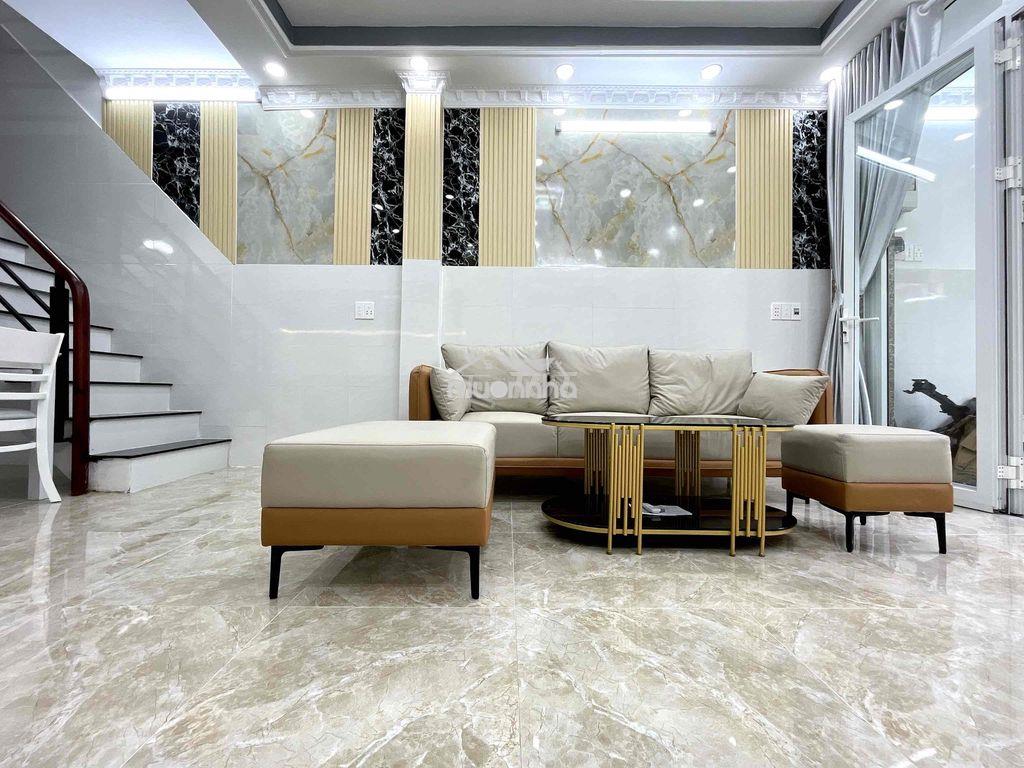 15m ra hẻm ô tô đậu dt:4x13,5m 2tầng 3pn hẻm 1806 huỳnh tấn phát. - Ảnh 2