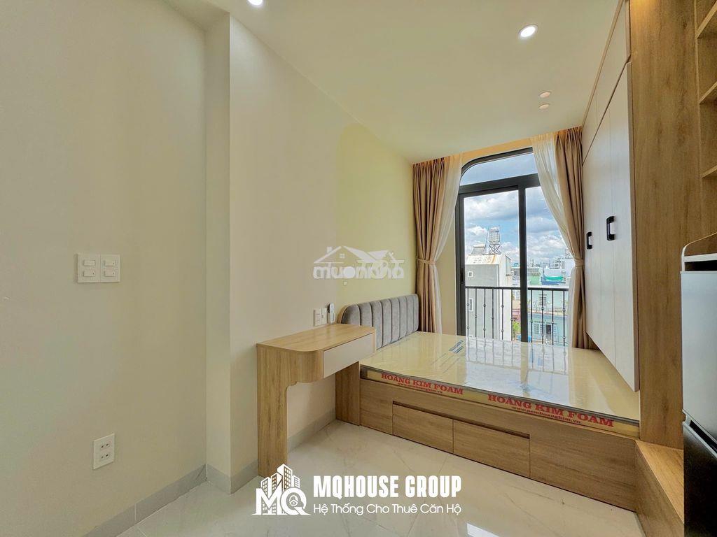 Trọ ban công mới 100% tone gỗ cực đẹp tiện đi etown - ga t3 - hvhk - Ảnh 3