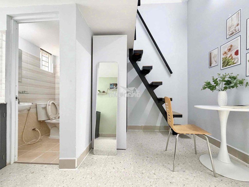 Phòng gác lửng – nguyễn văn đậu, bình thạnh - toà nhà bảo vệ - hầm xe - Ảnh 4