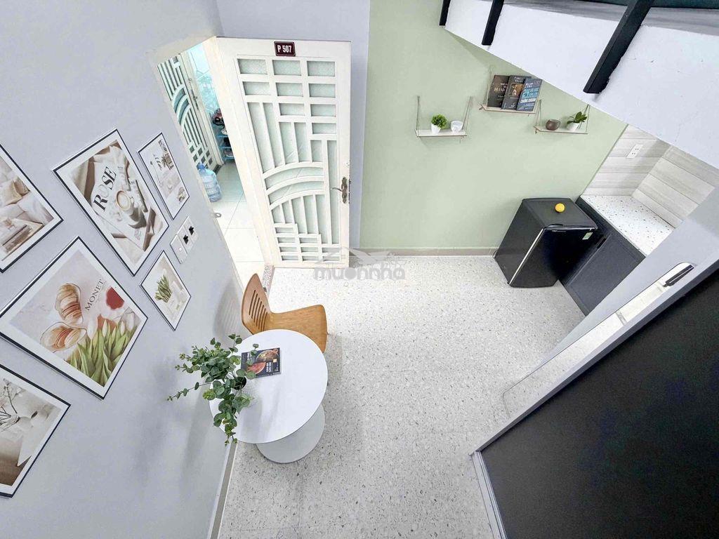 Phòng gác lửng – nguyễn văn đậu, bình thạnh - toà nhà bảo vệ - hầm xe - Ảnh 3