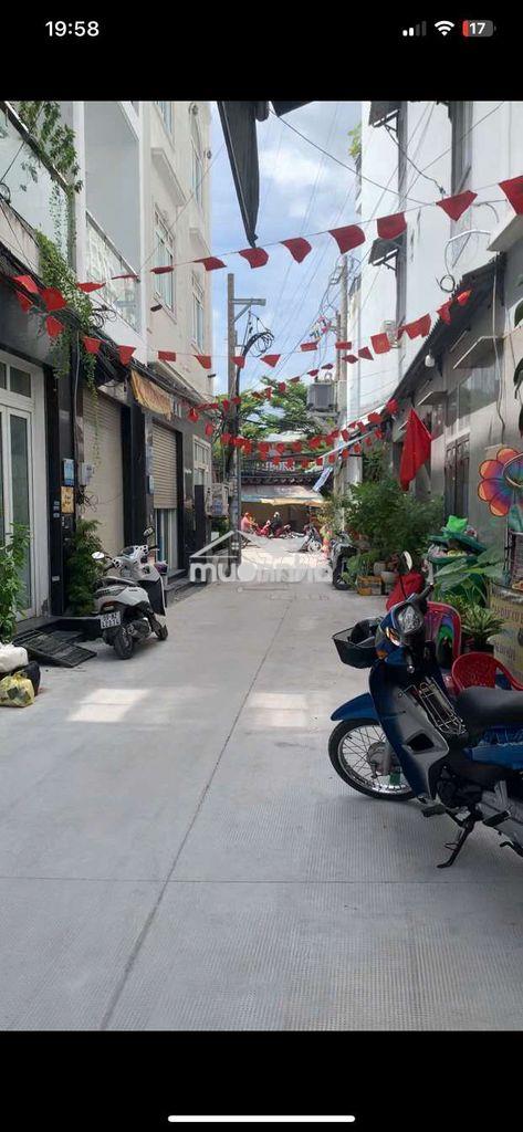 Ngang 6m5 dài 5m 1 trệt 1 lầu hẻm thông - Ảnh 4