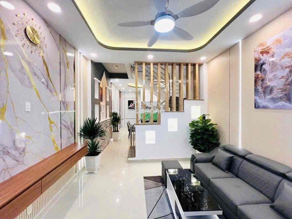 🛑Nhà đẹp, hẻm 4m, 3 tầng (4x12.2m), âu dương lân p3 q8 - Ảnh 2