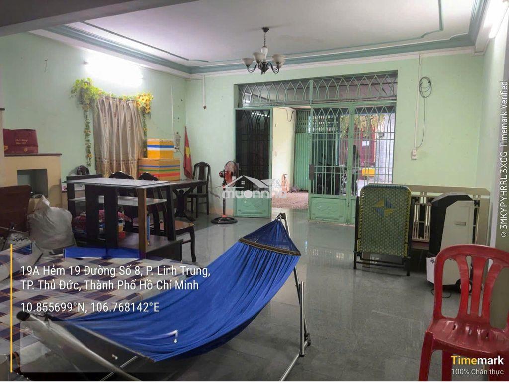 Cần bán nhà đường số 8, phường linh trung cũ, dt 102m2 , 1 trệt 1 lầu - Ảnh 2