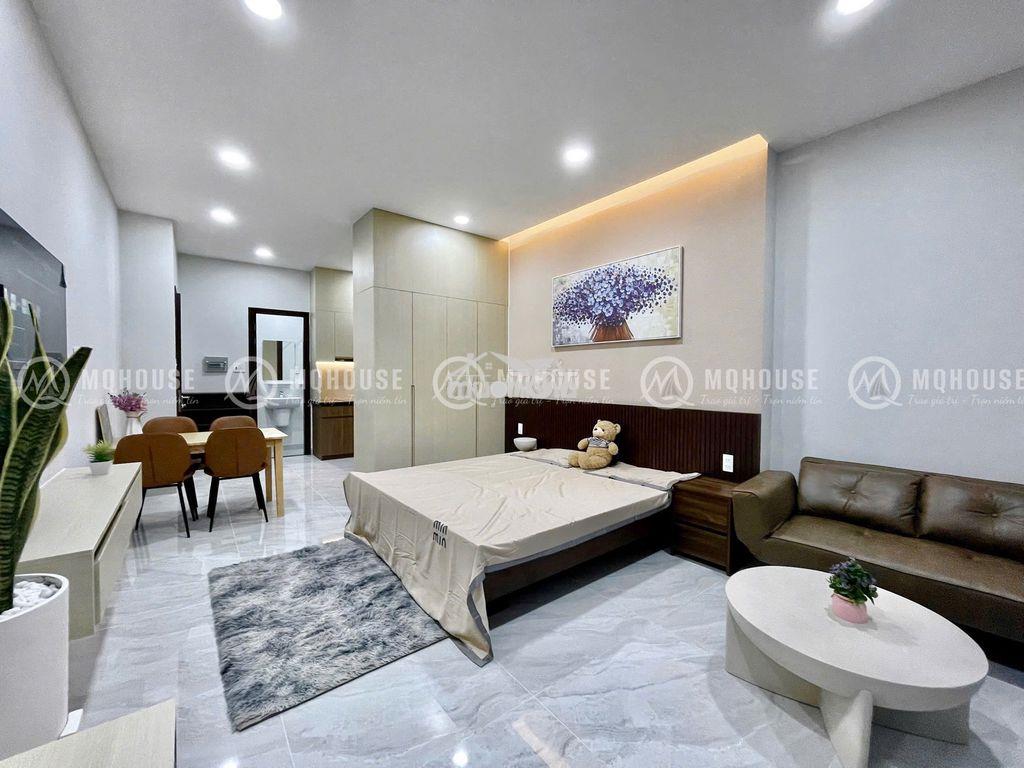 Studio ban công cực đẹp khu ăn uống bàu cát - ngã tư bảy hiền - Ảnh 2