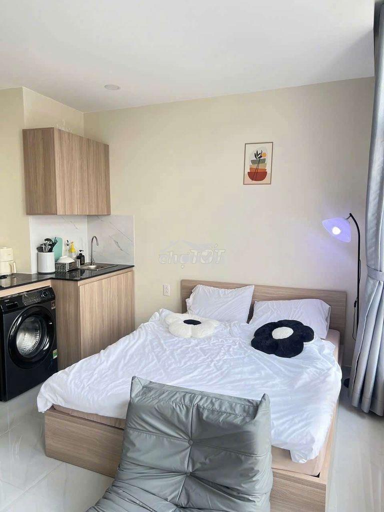 Cho thuê căn view cực thoáng, full nt bình thạnh gần ftu2, uef, hiu - Ảnh 3