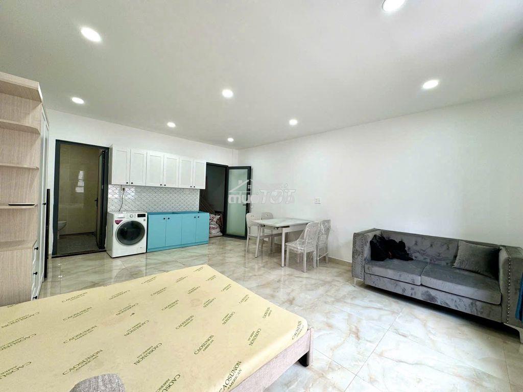 Cho thuê studio 1pn 6tr8 full nth cửa sổ lớn, thang máy khu cityland - Ảnh 4