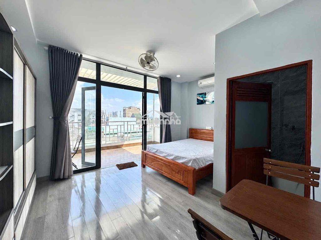 Chính chủ cho thuê studio bancol full nội thất - Ảnh 3