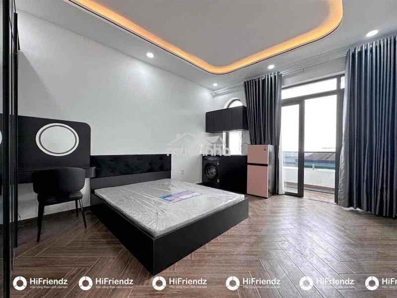 Cho thuê phòng mới xây ngay tân hoà đông bancol thoáng