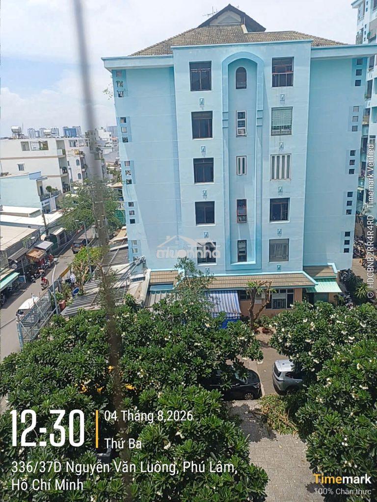 Chung cư 336/24 nguyễn văn luông q6 thang máy.