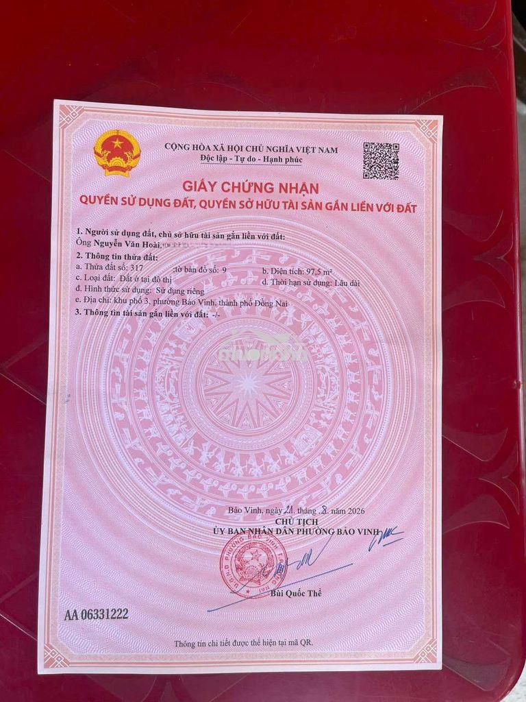 Chủ cần bán nhanh lô tđc suối chồn - 2
