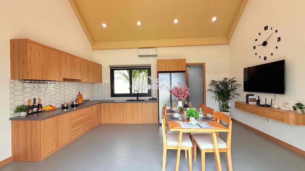 Nhà vườn nghỉ dưỡng cực đẹp view cánh đồng lúa - Ảnh 4