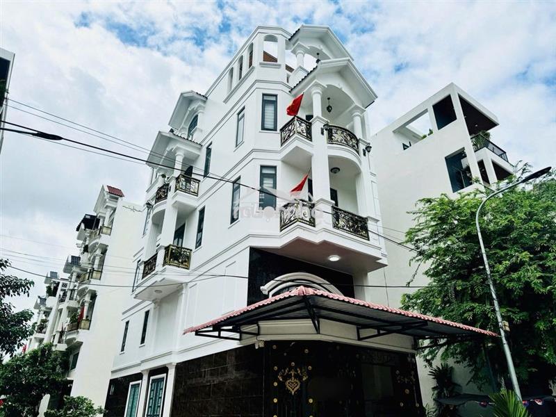 Nhà nguyên căn 2mt trệt lửng 3 lầu hẻm xe tải 5pn 6wc khu đồng bộ