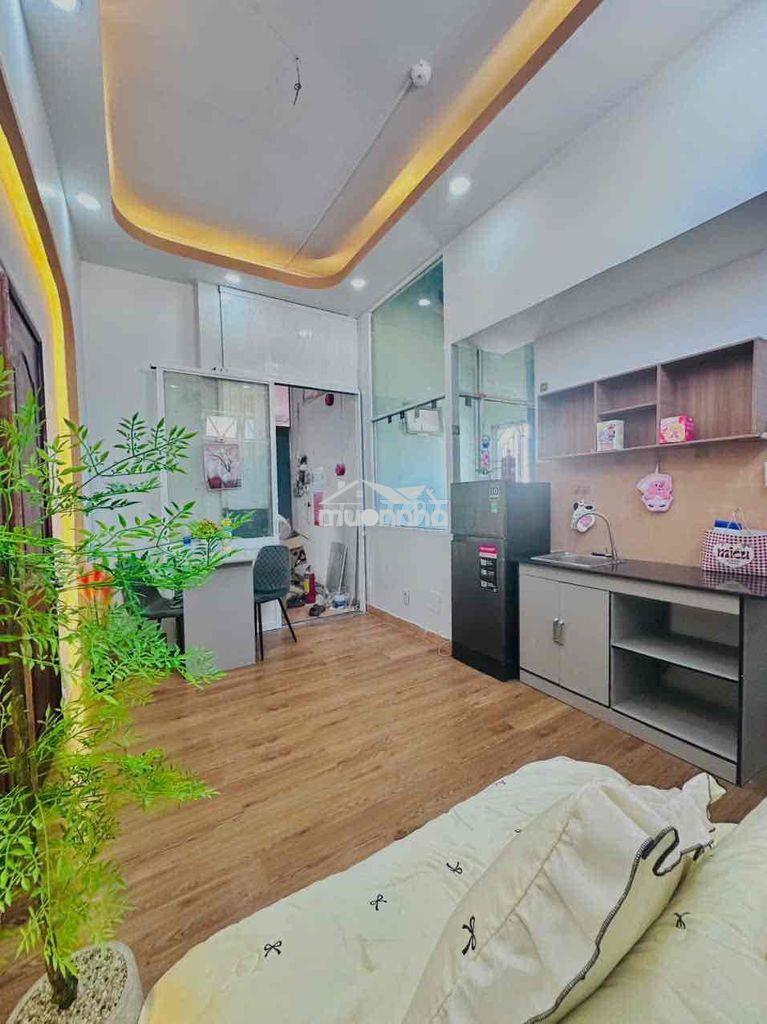 Căn hộ 2 phòng ngủ cửa sổ thoáng full nội thất- bàu cát, tân bình