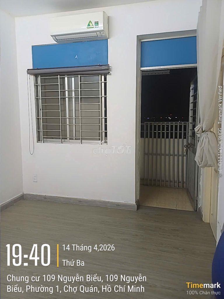 Chung cư 109 nguyễn biểu 61m2 2pn căn góc - Ảnh 3