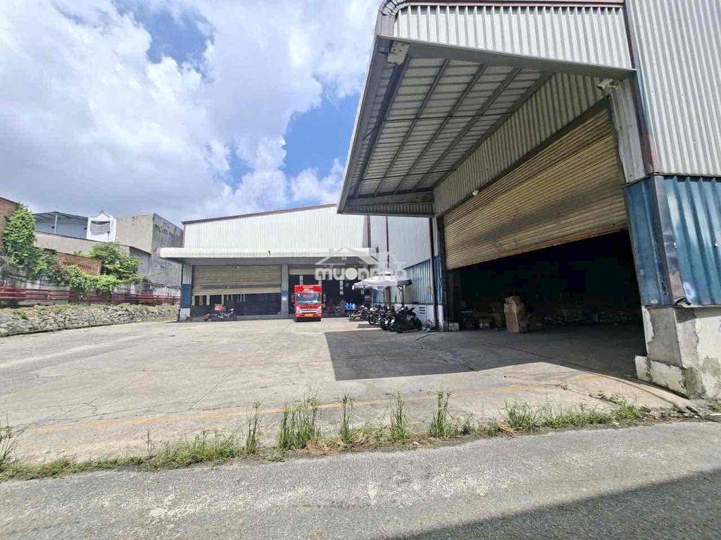 Cho thuê kho 4.000m2 đường xe cont 24/24 tại thuận an gần kcn sóng tha - Ảnh 4