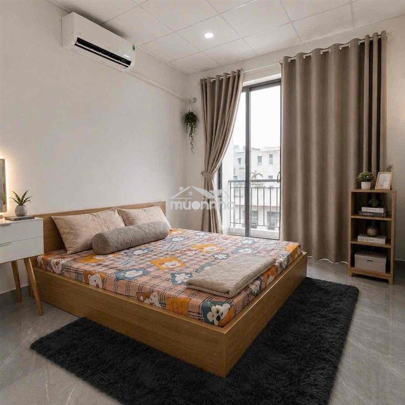 Studio ban công full nội thất cao cấp - máy giặt riêng siêu đẹp gần q5