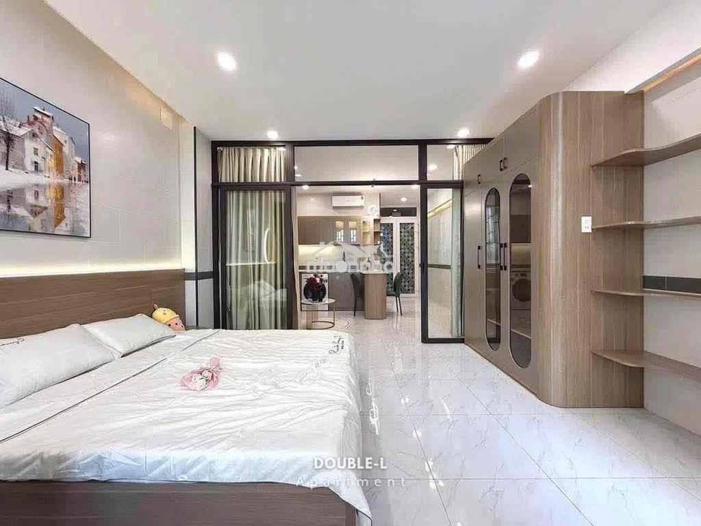 Căn hộ 1 phòng ngủ quận 1 45m2 cửa sổ lớn gần cv lê văn tám full nt - Ảnh 3