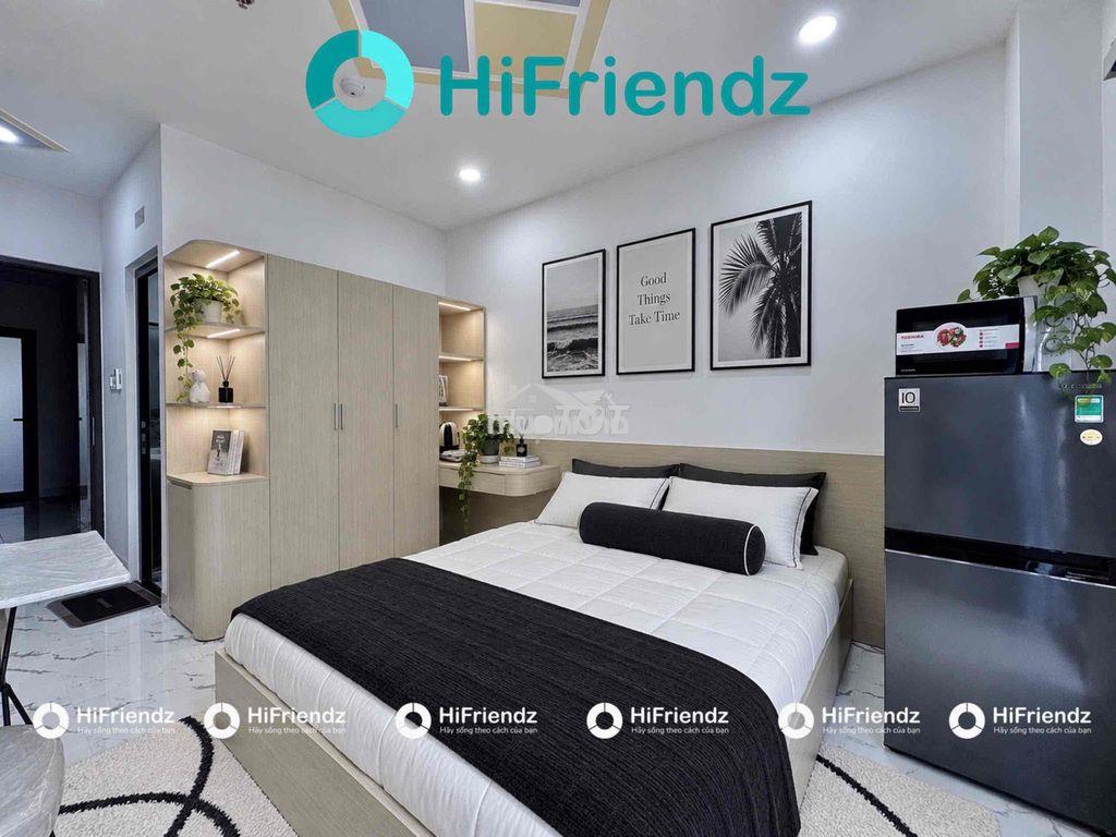 Cho thuê căn hộ studio ban công tách bếp mới 100% - Ảnh 4