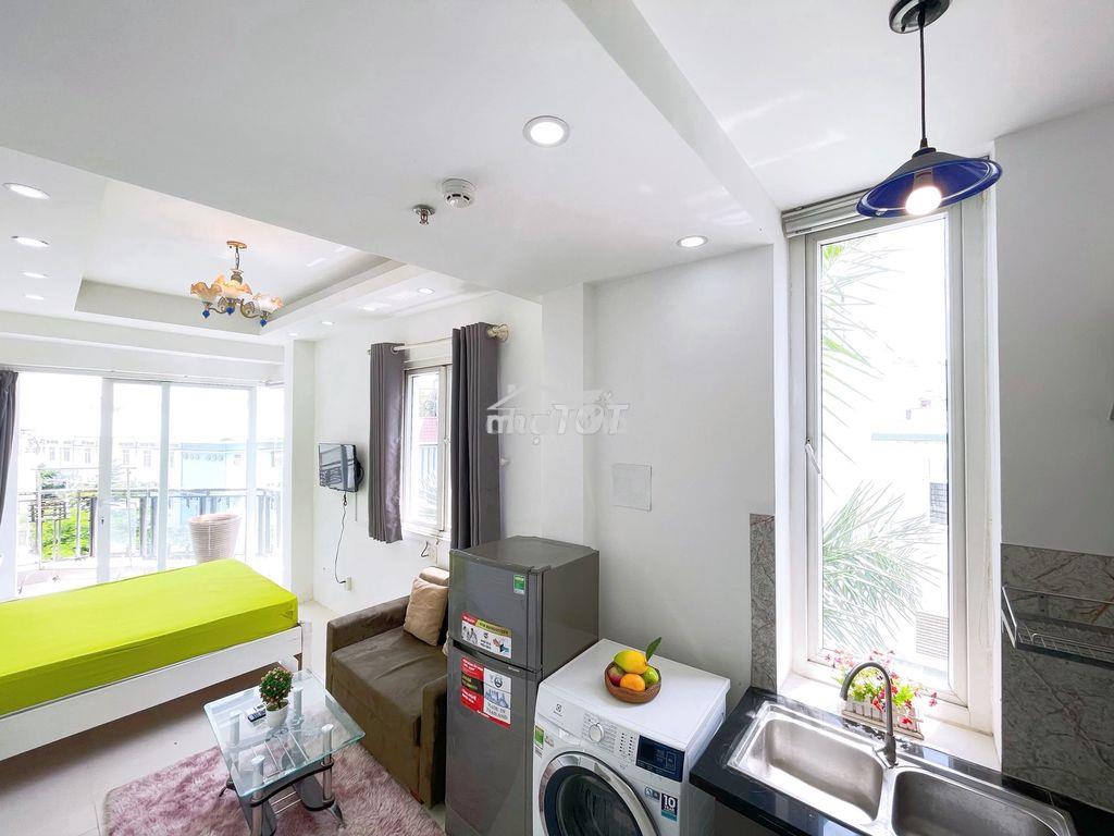 Studio ban công siêu chill - full nội thất cao cấp - lê văn sỹ - q3 - 4