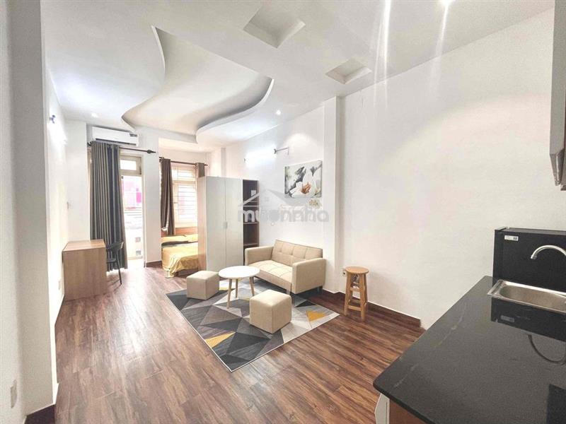 Căn hộ studio ban công 35m2 ngay metro nguyễn hữu cảnh t10 trống