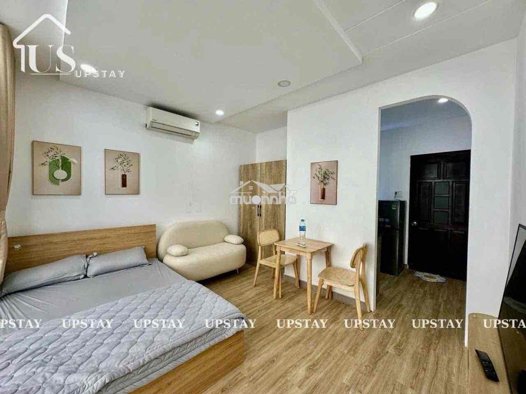 Cho thuê căn hộ 1pn ban công thoáng full nội thất ngay trần quang khải - Ảnh 4