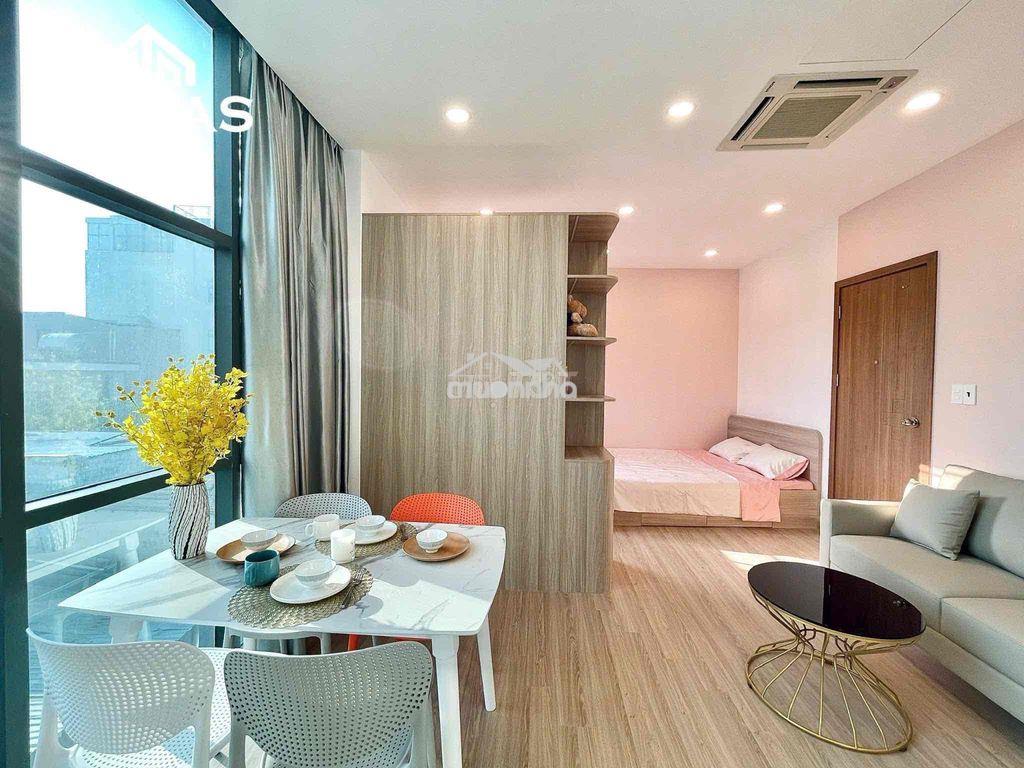 Căn hộ cao cấp full nội thất siêu thoáng ngay vạn hạnh mall - Ảnh 3