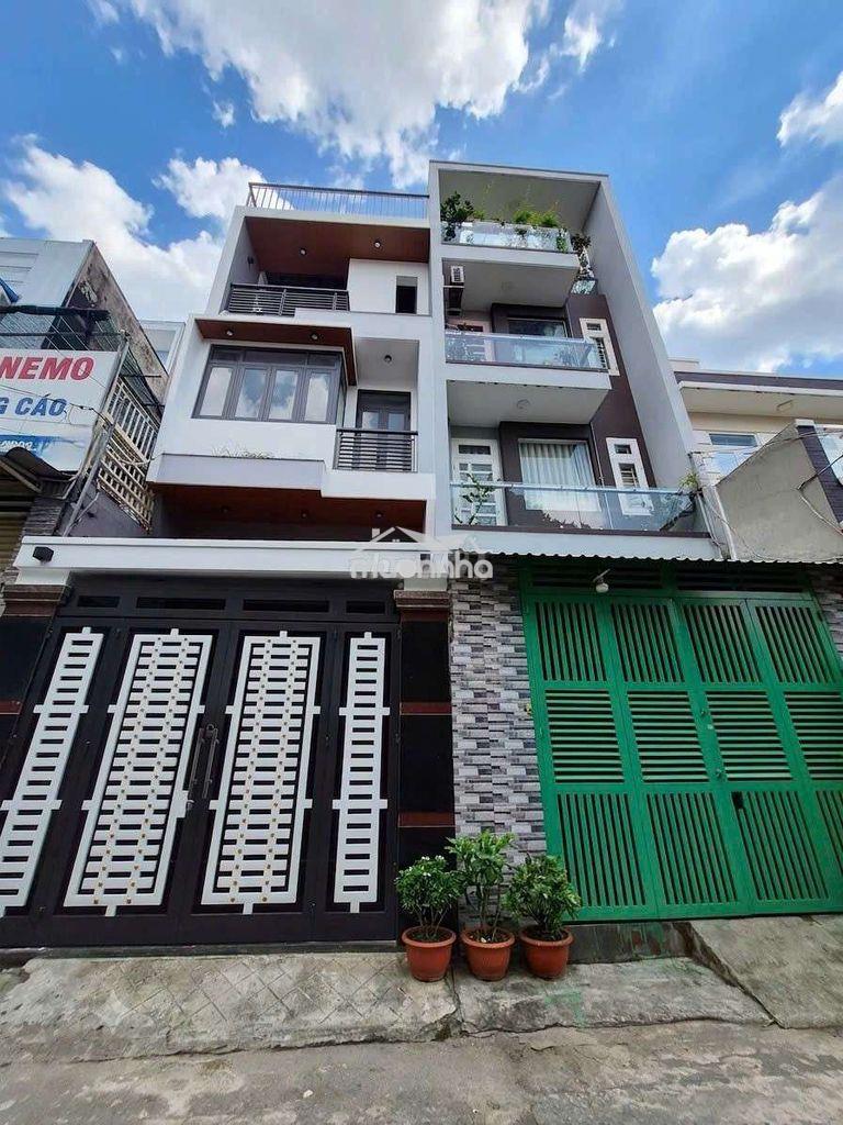 4.xtỷ🏠 nhà đẹp 4 tầng kiên cố full nội thất- 4×12m-4pn-hẻm xe tải-hc