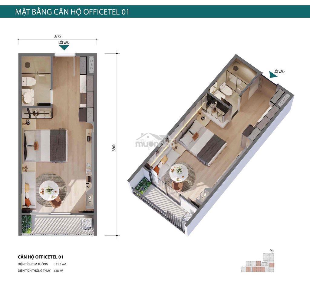 Bán căn hộ 1,7 tỷ gần phạm văn đồng bàn giao nội thất cao cấp - Ảnh 4