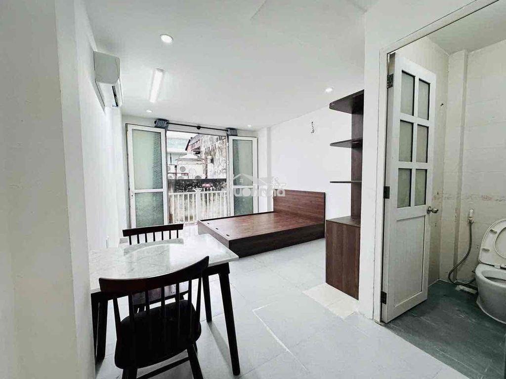 Cho thuê studio ban công giặt riêng full nt gần nguyễn chí thanh q5 - Ảnh 3